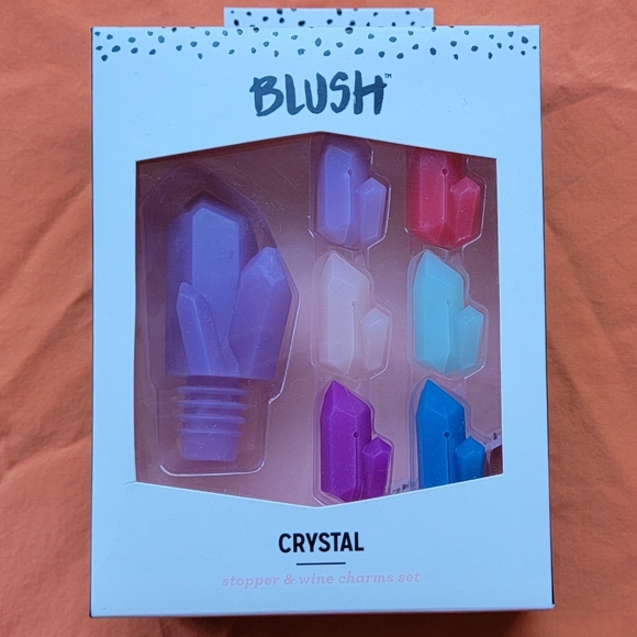 Crystal Stopper and Charm Set. Unopened/Unused - Picture 1 of 2